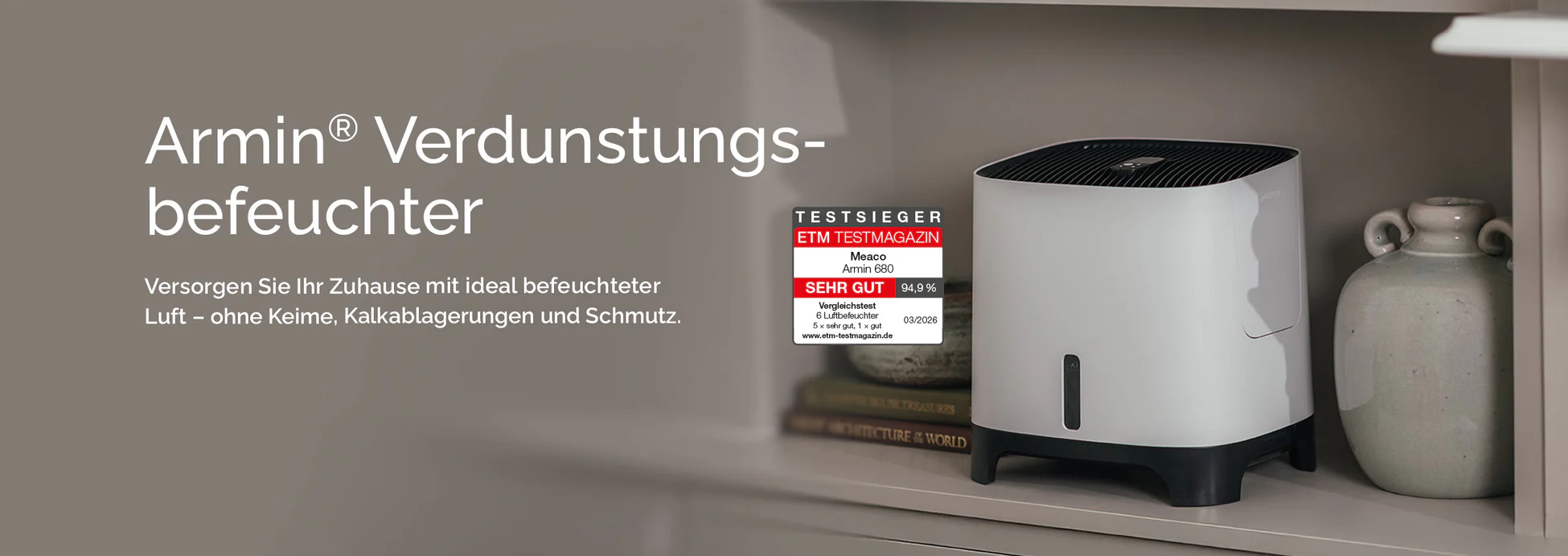 Perfektes Raumklima für Ihr Zuhause